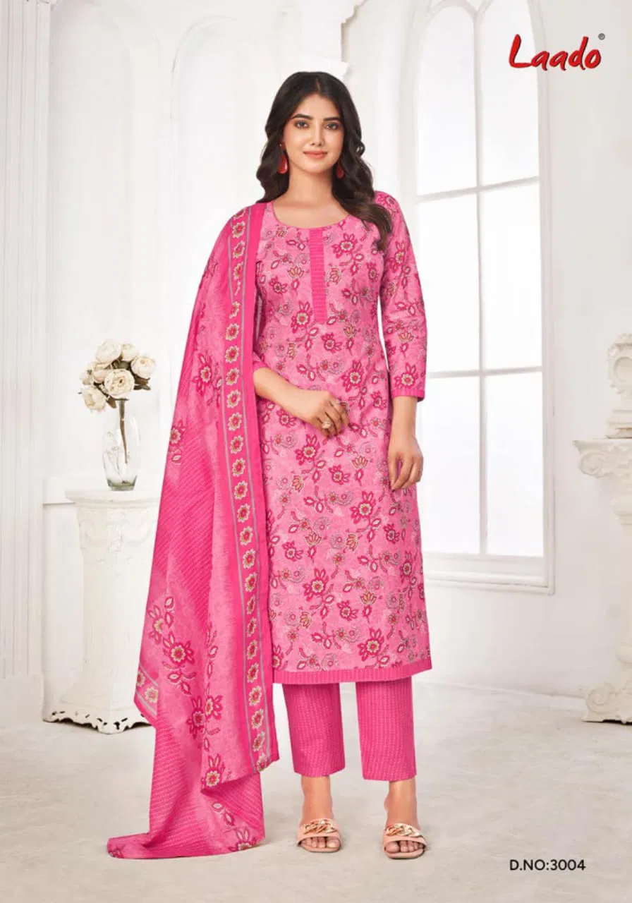 Princess Vol 3 By Laado Cotton Printed Dress Material Suppliers In India